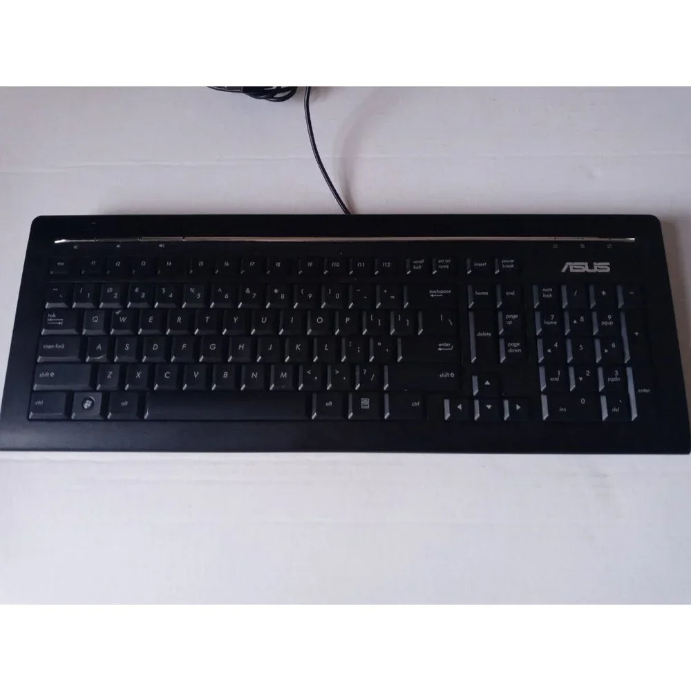 ASUS Keyboard Model # KB73211 Desktop USB Wired Black